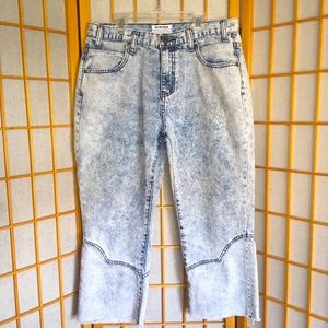 One Teaspoon Acid Wash Jeans